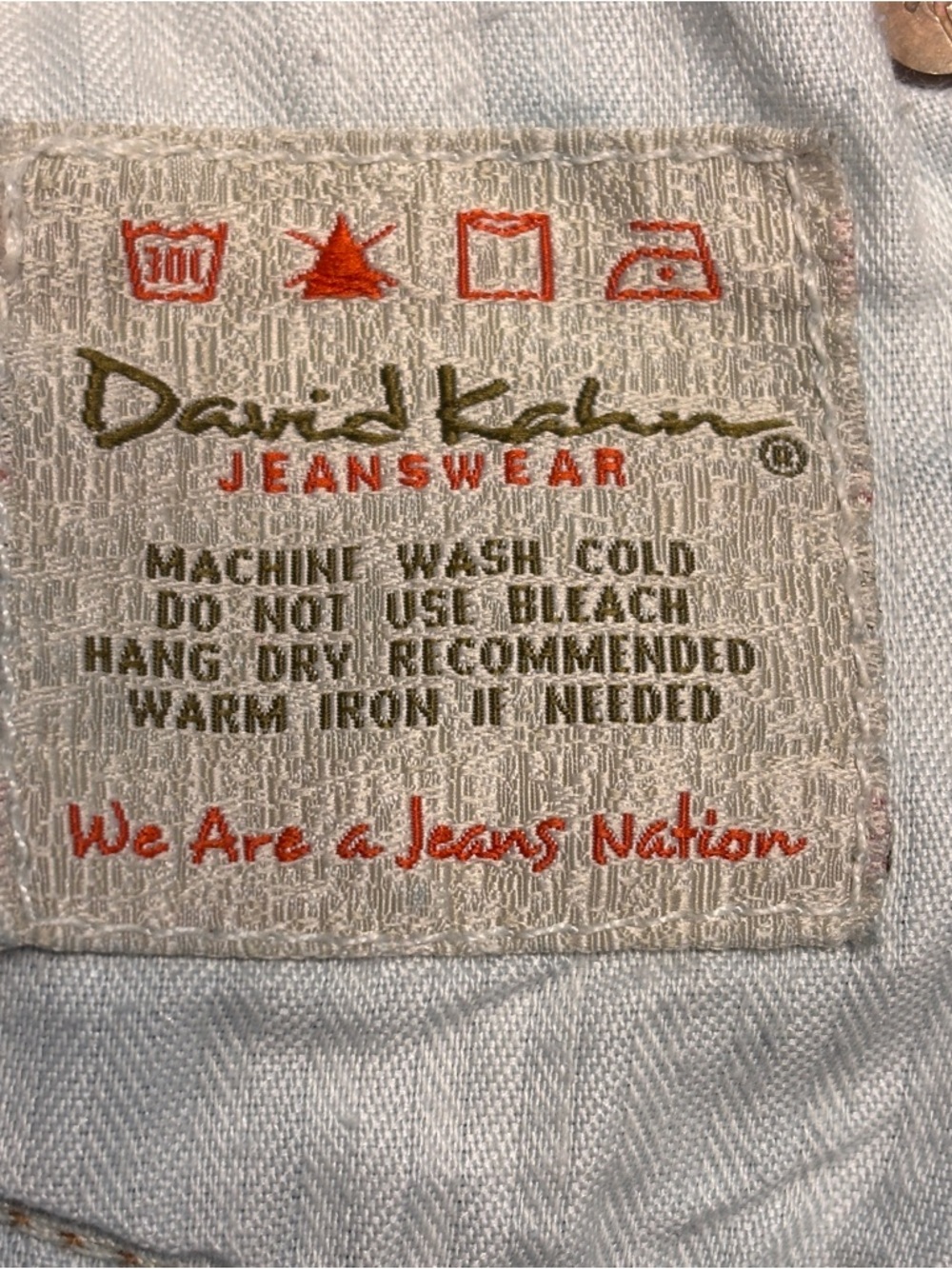 David Kahn Women’s Boot Cut Jeans in Medium Blue Wash SZ 10 - Picture 14 of 15